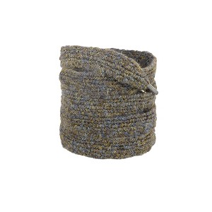 INSPIRE CHIC Flat Fluffy Colorful Mixed Color Mohair Widened Fashion Plush Retro Shoe Laces for Sneakers 2 Pairs - 1 of 4