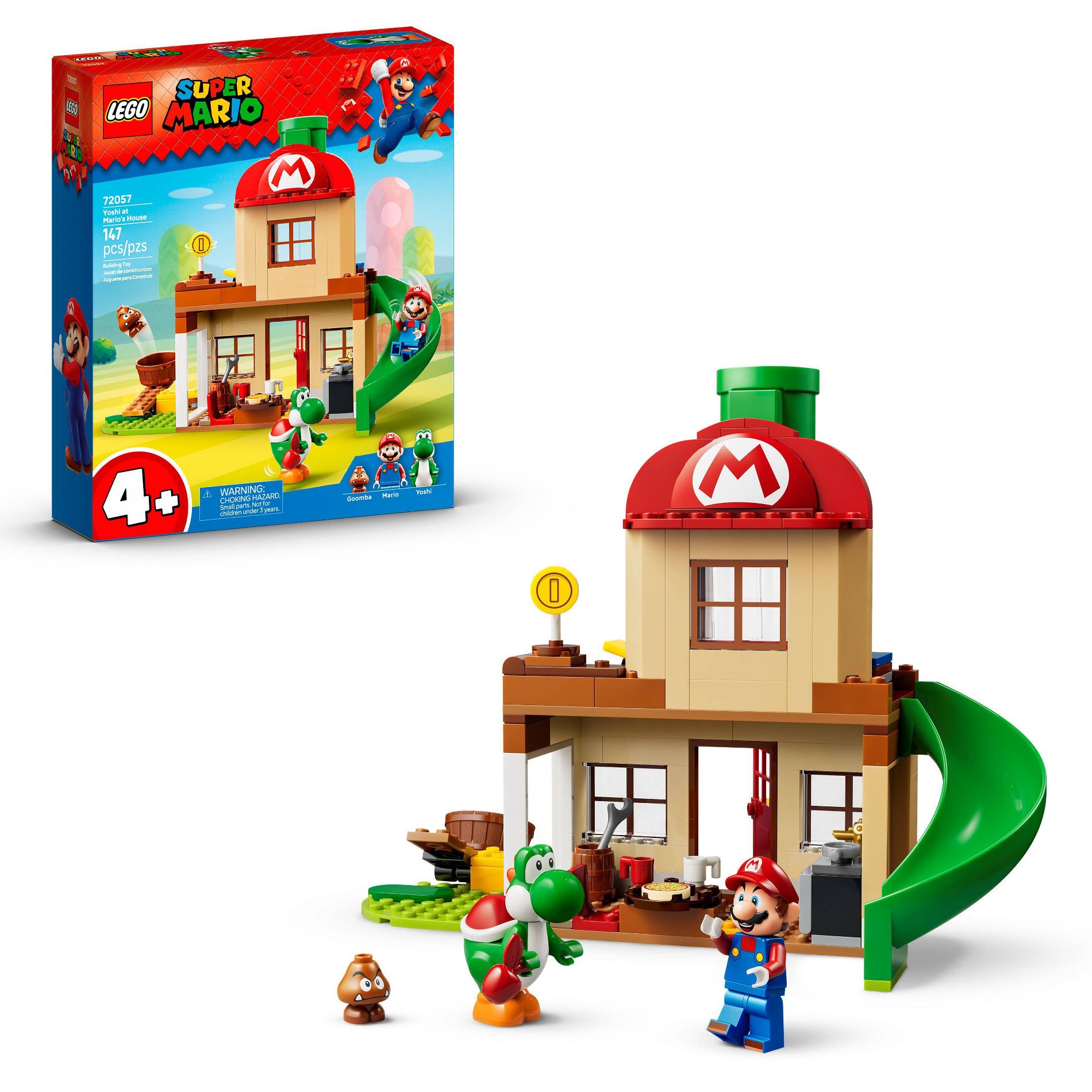 LEGO Super Mario Yoshi at Mario's House 72057