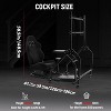 Dardoo Driving Simulator Cockpit | All-in-One Rig with Monitor Stand & Adjustable Seat | Fits Logitech G29/G923 & Thrustmaster T150/T248 - 3 of 4
