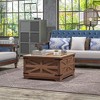 NicBex Modern 31.5" Square Coffee Table with Flip Top and Hidden Storage for Living Room and Office - 4 of 4
