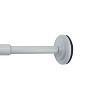 Versailles 1/2" Diameter Mini Tension Rod - White - 2 of 3