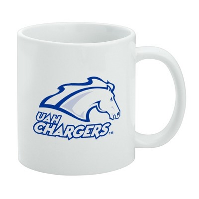 UAH Secondary Logo Ceramic Coffee Mug Novelty Gift Mugs for Coffee Tea and Hot Drinks 11oz White