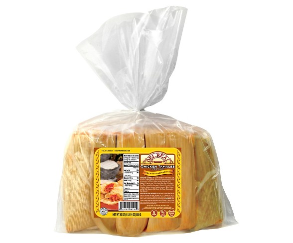 Del Real Foods Chicken Tamales In Red Sauce - 30oz