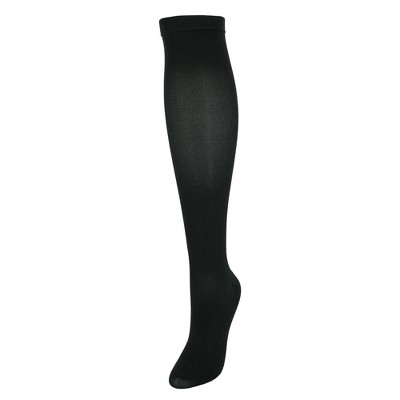 Dr Scholls Women's Solid Knee High Compression Socks, Black : Target