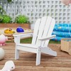 Tangkula 4PCS Kid's Adirondack Chair All-Weather HDPE Toddler Lawn Chair w/ Ergonomic Design - 3 of 4