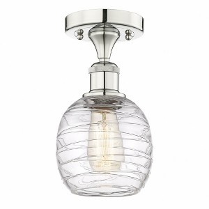 Belfast - 1 Light Flush Mount In Industrial Style-9.75 Inches Tall and 6 Inches Wide - 1 of 1