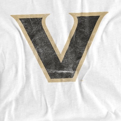 Men's Vanderbilt University Official Distressed Primary T-Shirt