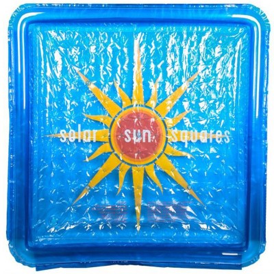 Solar Sun Rings SSSA-SB-02 UV Resistant Above Ground Inground Swimming Pool Hot Tub Spa Heating Accessory Square Heater Solar Cover, Sunburst