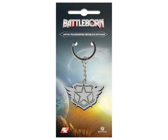 Gaya Entertainment Battleborn "United Peacekeeping Republics" Logo Metal Keychain