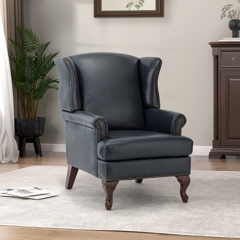 Target best sale leather armchair