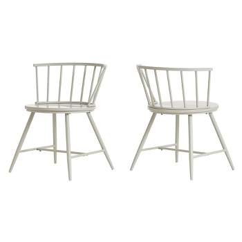 Set of 2 Irelyn Low-Back Windsor Classic Dining Chairs - Inspire Q