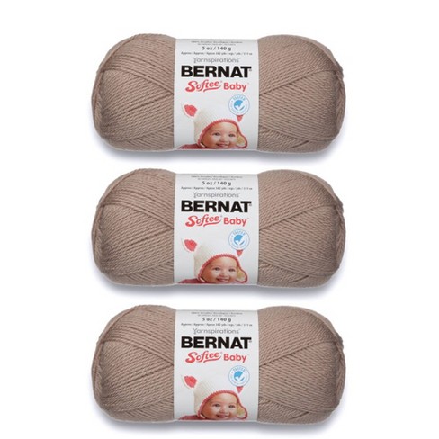 Bernat Softee Baby Yarn - Solids-Aqua, Multipack Of 3 