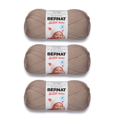 Bernat Softee Baby Pink Yarn 3 Pack Of 141g/5oz Acrylic 3 Dk (light) - 362  Yards Knitting/crochet : Target