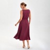 Women's Layered Waistcoat A-Line Dress - A New Day™ Wine Red - 2 of 4