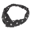 Unique Bargains Women's Fashion Lily Pattern Cross Elastic Hairband 1 Pc - 4 of 4
