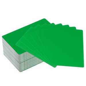 Unique Bargains Aluminum Alloy Laser Engraving Double Side Printable Business Cards 300 Pcs - 1 of 4