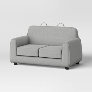 Upholstered Kids' Sofa Gray - Pillowfort™ - 1 of 4
