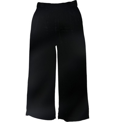 Eileen Fisher Womens Velvet Casual Wide Leg Pants