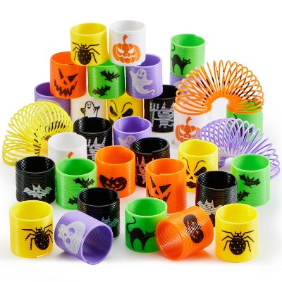 Joyfy Halloween Coil Springs, 36Pcs Magic Springs Halloween Toys Party Favors