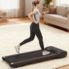 Under Desk Treadmill Machine with 300 lb Capacity, Portable Walking Pad for Home & Office, Quiet Motor, Slim Design for Daily Walking Exercise - 2 of 4