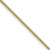 Chisel Stainless Steel Polished Yellow IP-plated 1.5mm 22" Curb Chain Necklace - 2 of 4