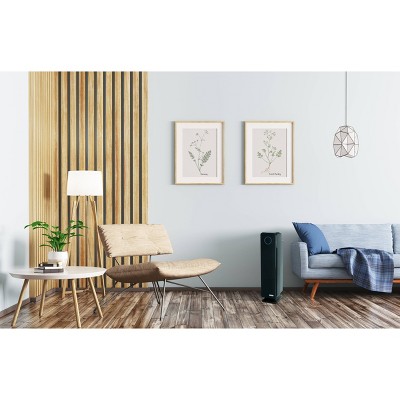 Black 28" Energy Star HEPA Air Purifier with UV-C Light