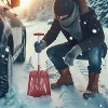 Lifeline Red Collapsible Aluminum Auto Utility Shovel – Portable Emergency Snow & Ice Shovel for Car, Truck & Camping - 4 of 4