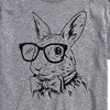 Men's - Instant Message - Bunny Bowtie Short Sleeve Graphic T-Shirt - 2 of 4