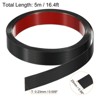Unique Bargains Self-Adhesive Stainless Steel Mirror Finish Peel and Stick Wall Trim - 2 of 4