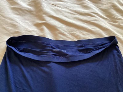Fruit Of The Loom Women's 3pk Comfort Supreme Ribbed Boxer Briefs - Navy  Blue/gray/magenta : Target