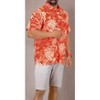 LA LEELA Mens Hawaiian Shirts Short Sleeve Button Down Shirt Men's Vacation Shirts Summer Beach Casual Aloha Shirts for Men Funny - 3 of 4
