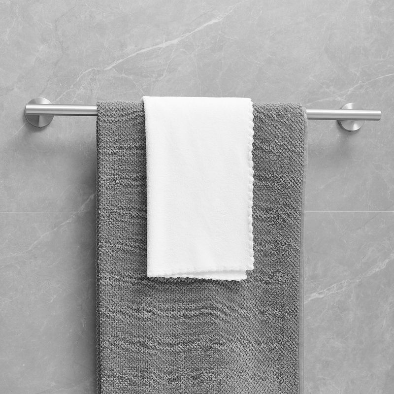 BWE 6-Piece Bath Hardware Set with Towel Ring Toilet Paper Holder Towel Hook and Towel Bar, 2 of 7