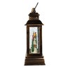 Kurt Adler Kurt Adler 10.4-Inch Battery-Operated Light Up Santa Water Lantern with Projector - 4 of 4