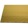 O'Creme Gold Wraparound Rectangular Cake Pastry Drum Board 1/4 Inch Thick, Full-Sheet Size (17-1/2 Inch x 25-1/2 Inch) - Pack of 10 - 3 of 3