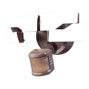 Heath Zenith Motion-Sensing Hardwired LED Bronze Security Light - 1 of 1