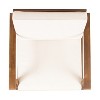 Christopher Knight Home Abena Outdoor Acacia Wood Club Chairs with Cushions(Set of 2) - 4 of 4