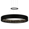 CWI Lighting,Rosalina LED Chandelier With Matte Black Finish - 2 of 4