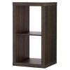 Racxily 2-Cube Storage Organizer,Wooden Bedside Table, Decorative Storage Cabinet, Tobacco Oak - 4 of 4