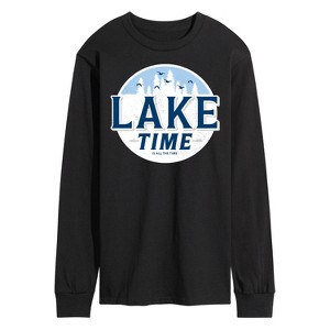 Men's - Instant Message - Lake Time Long Sleeve Graphic T-Shirt - 1 of 4