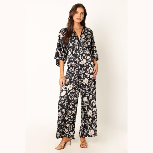 Floral jumpsuit sale target