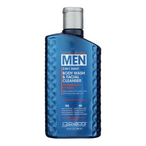 Giovanni Men's 2-in-1 Body Wash and Facial Cleanser - 16.9 oz - 1 of 3