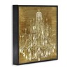 Stupell Industries Vintage Glam Crystal Chandelier, 17" x 17" - 3 of 4