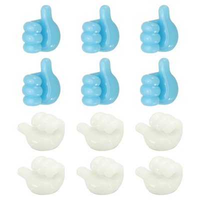 Unique Bargains Cord Holders Cable Clips for Nightstand Plastic Modern Minimalist Cable Clips Management