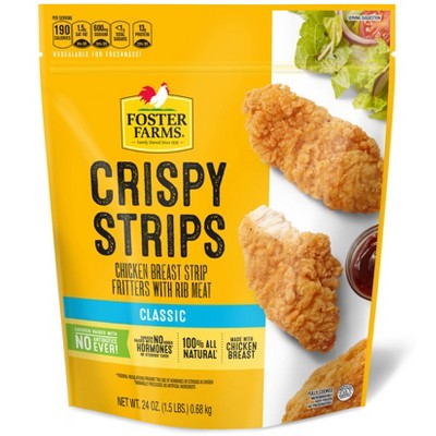 Foster Farms Crispy Chicken Strips Frozen 24oz Target