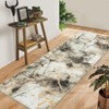 Modern Abstract Large Area Rugs for Bedroom Living Room, Washable Non Slip Floor Carpet for Home Office - 3 of 4