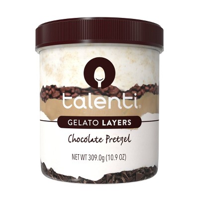 Talenti Gelato Layers Chocolate Pretzel - 10.3oz