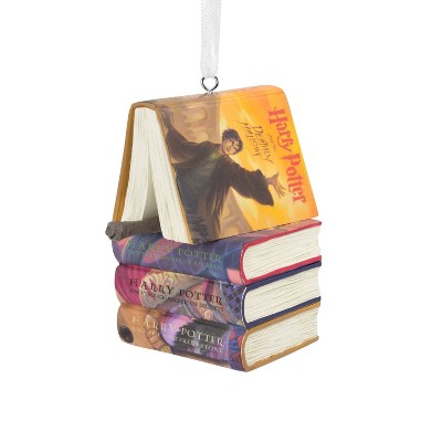 Hallmark Harry Potter Book and Wand Christmas Tree Ornament