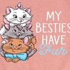 Girls' - Disney - The Aristocats My Besties Have Fur Fitted Short Sleeve Graphic T-Shirt - 2 of 4