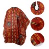 Unique Bargains Fashion Hair Cutting Cape 64.17"x57.09" Red 1 Pc - 3 of 4