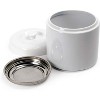 RSVP International , White Stoneware Grease Keeper - 3 of 4